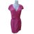 Dior Vestidos Rosa Viscose Acetato  ref.106975
