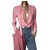 Chanel Lavalliere-Shirt 100Hauptmaterial: Seide Pink  ref.107037