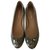 Brand new patent leather ballet flats by Armani Jeans Grey Khaki  ref.107051