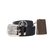 Louis Vuitton men's belt "Saint-Germain" in black leather, new condition! Silvery Steel  ref.107112
