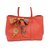 Hermès HERMES GARDEN PARTY LIMITED EDITION Red Leather  ref.107125