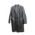 Burberry Coats, Outerwear Black Leather  ref.107151