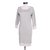 J.Crew Dresses Grey Cotton Polyester  ref.107164