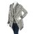 Ichi Knitwear White Grey Wool Nylon Acrylic  ref.107166