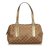 Gucci GG Nylon Charmy Handbag Marrom Dourado Castanho escuro Couro Pano  ref.107200