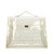 Hermès Vinyl Kelly Plastique Blanc  ref.107202