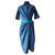 Vionnet Dresses Blue Cotton Elastane  ref.107292
