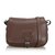 Prada Leather Crossbody Bag Brown Dark brown  ref.107377
