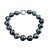 Autre Marque Black pearl bracelet Dark grey  ref.107437