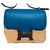 Constance Hermès Handbags Blue Pink gold  ref.107489