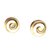 2 Nina Ricci painted gold metal pins / pins Golden  ref.107516