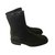 Yves Saint Laurent Rive Gauche Ankle Boots Black Leather  ref.107529