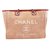 Chanel Deauville Toile Rose  ref.107581