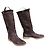Gucci Stiefel in Lammfell Braun - Ansicht 2