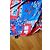 Autre Marque Pañuelo de seda azul con estampado indio 130 x 130 cm Multicolor - vista 3