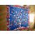 Autre Marque Pañuelo de seda azul con estampado indio 130 x 130 cm Multicolor - vista 6