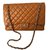 Chanel Maxi Jumbo Caramel Leather  ref.107835