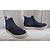 Botines Chelsea Sessun de ante negro - vista 4