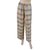 Burberry Pants, leggings Beige Golden Viscose  ref.108008