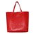 Gerard Darel Hand bags Silvery Red Leather Metal Polyurethane  ref.108088