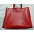 Borsa tote Gerard Darel in pelle rossa con borchie Argento Rosso - vista 7