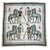 Hermès mosaico Beige Seta  ref.108121