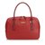 Burberry Leather Handbag Red  ref.108184