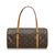 Louis Vuitton Monogram Papillon 30 Brown Leather Cloth  ref.108251