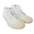 Acne Zapatillas blancas Blanco Algodón  ref.108299