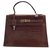 Hermès kelly crocodile brown Light brown Exotic leather  ref.108307