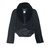 Chanel jacket /  tail-coat Black Silk Velvet Wool  ref.108308