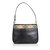 Burberry Leather Shoulder Bag Brown Black Beige Cloth  ref.108415
