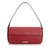 Burberry Leather Baguette Red  ref.108423