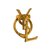 Yves Saint Laurent Purses, wallets, cases Golden  ref.108490