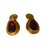 Lanvin Earrings Golden  ref.108493