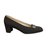 Salvatore Ferragamo Heels Black Leather Cloth  ref.108527