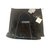 Big bag tri compartment compartment chanel Black Metallic Polyester  ref.108588