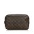 Louis Vuitton Monogram Trousse Toilette 28 Brown Leather Cloth  ref.108662