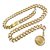 Cinturón Chanel Dorado  ref.108696