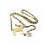 Cinturón de oro de Chanel Dorado  ref.108699