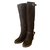 Car Shoes Bottes en cuir marron  ref.108740