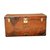 Louis Vuitton Malle courrier cuir Brown Cloth  ref.108837