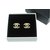 Chanel ear clips in gilded metal and rhinestones Golden  ref.108844