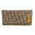 Dior Trotter Wallet Brown Cloth  ref.108920