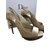 Dior Schuhe Metallisch Leder  ref.108983