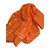 Hermès Schal Orange Seide  ref.108988