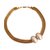 inconnue Choker necklace Golden Metal  ref.109010