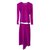 Victoria Beckham silk ensemble Purple  ref.109026