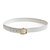 Hermès Leather Belt White  ref.109118