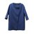 Balenciaga Manteaux, Vêtements d'extérieur Soie Laine Bleu  ref.109206